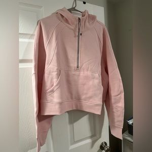 COPY - OS half zip scuba flush pink xl/xxl